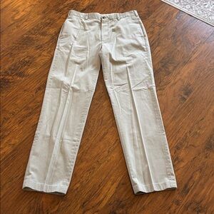 Brooks Brothers Advantage Chino CLARK Men's 34x34 Regular Tan Stretch worn once
